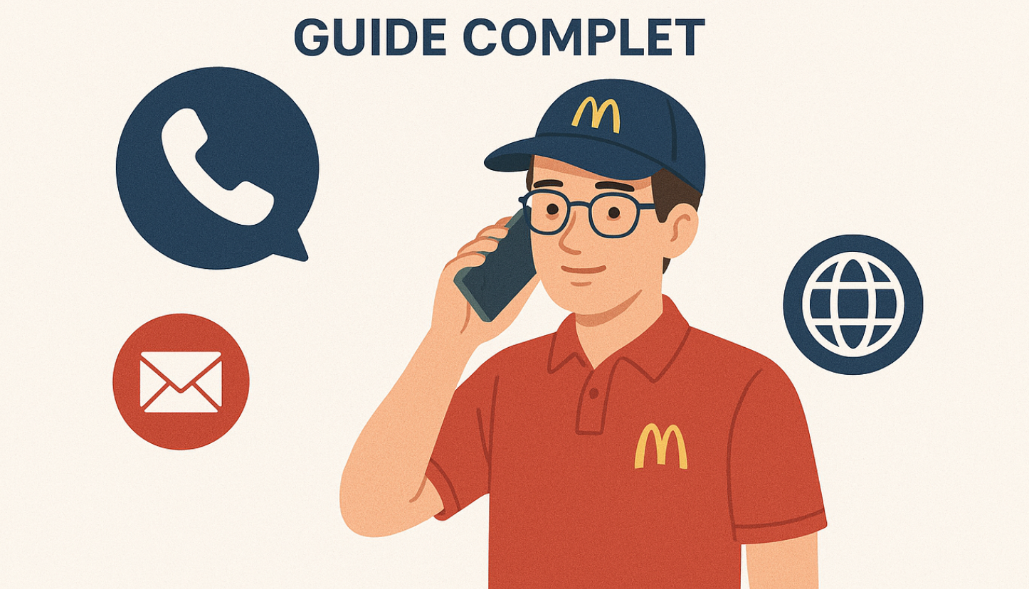 comment contacter le service client mcdo+