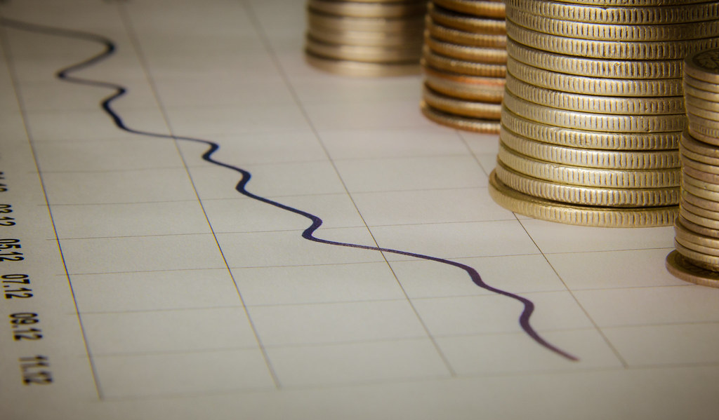Graphique boursier, placer 200 millions d euros