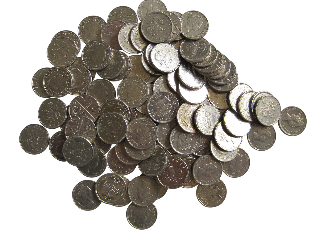 Pieces en euros empilees, placer 200 000 euros