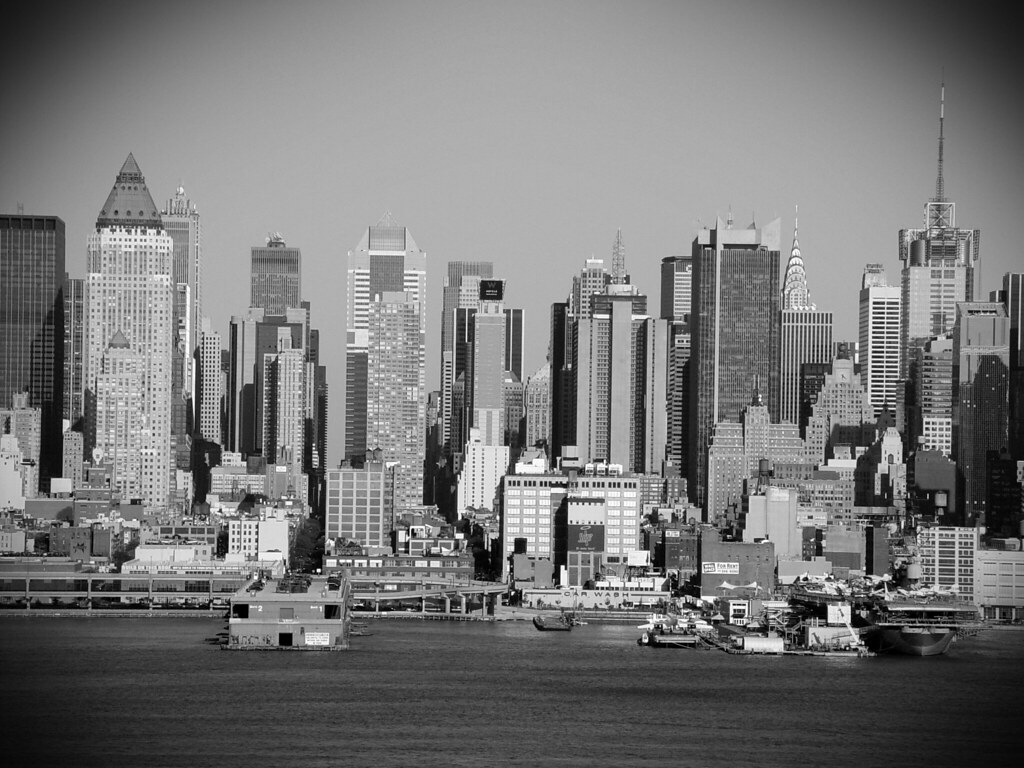 office buildings city skyline