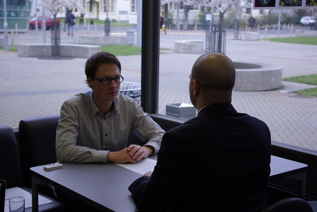 job interview recruitment office
